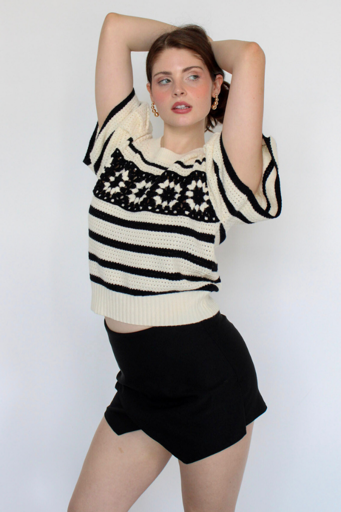 Aster Crochet Sweater