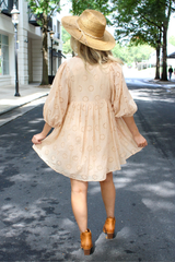 Poppy Eyelet Mini Dress