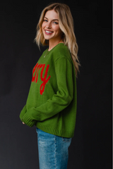 Merry Sweater In Green