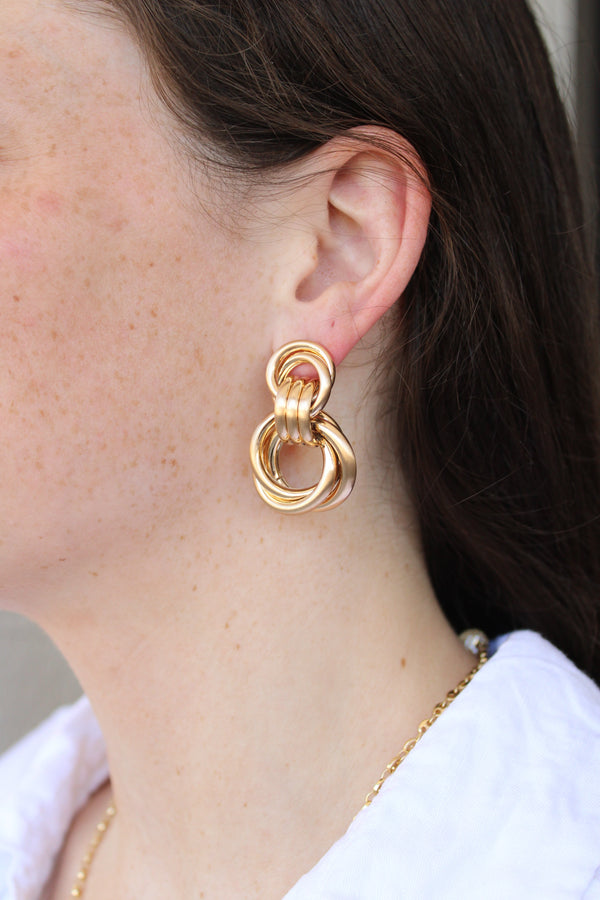 Regal Knock Dangle Earring