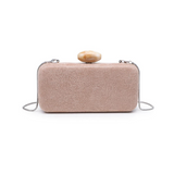 Dustin clutch in natural