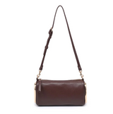 Luciana shouler bag in chocolate