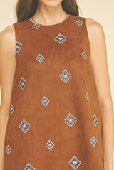 Josie mini dress in camel