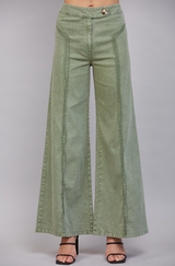 Margo wide leg pant in olive