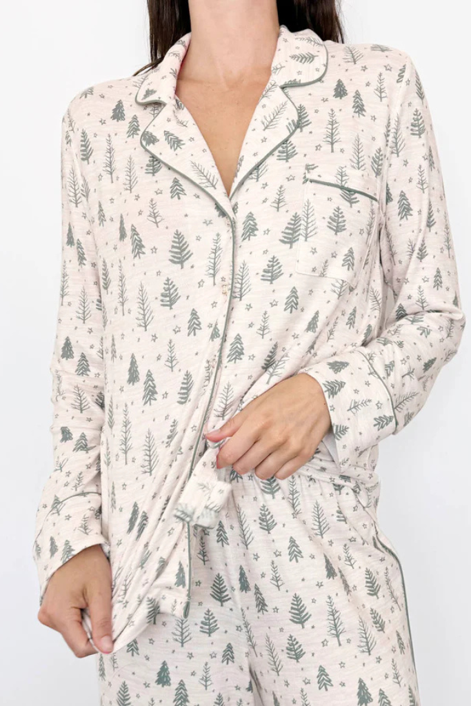 Evergreen trees PJ pant