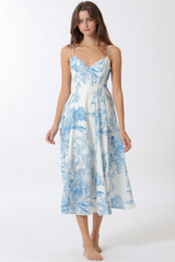 Vivian dress in blue