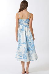 Vivian dress in blue