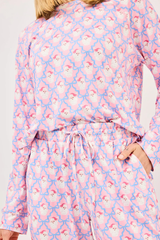 Santa baby pant in pink