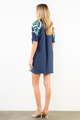 Embry mini dress in navy