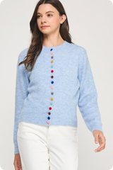 Candy cardigan in blue
