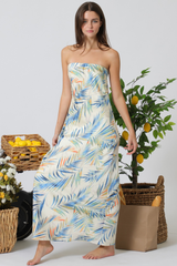 Felicity maxi dress in blue