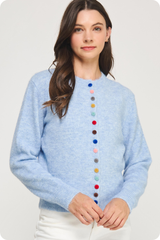 Candy cardigan in blue