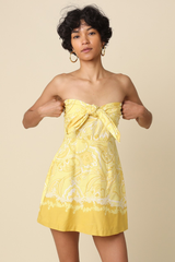 Nora dress in yellow