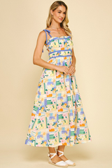April maxi dress