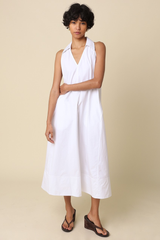 Zora dress in white