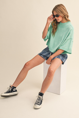 Nicola sweater in mint