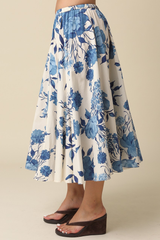 Bree floral skirt