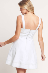 Lesley mini in white