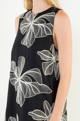 Kaia mini dress in black