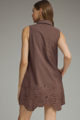 Meadow mini dress in brown