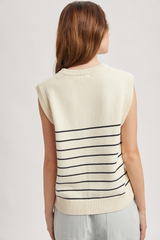 Evie stripe top