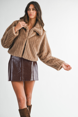 Kara faux fur jacket