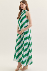 Meadow maxi dress in green