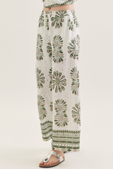 Adele printed pants