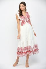 Lulu butterfly maxi dress