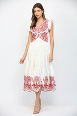 Lulu butterfly maxi dress