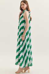 Meadow maxi dress in green