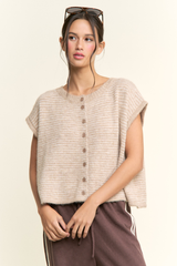 Suzie cardigan in khaki