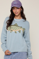 Baylee fish sweater