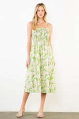 May floral midi