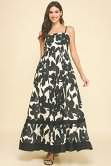 Tara maxi dress in black