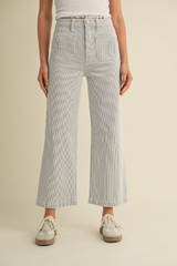 April stripe jean