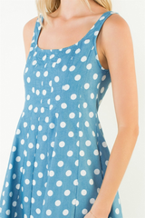 Ruby dot midi in blue