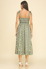 Clara dress in olive