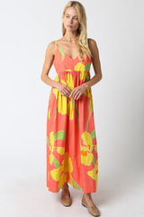 Joelle floral maxi dress