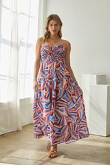 Nessa midi dress