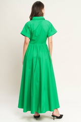 Christy maxi dress in green