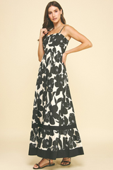 Tara maxi dress in black