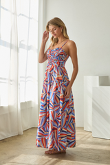 Nessa midi dress
