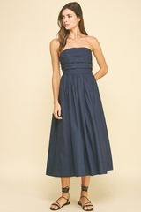 Kathleen dress in Navy