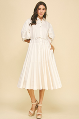 Angie dress in White