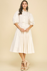 Angie dress in White