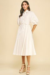 Angie dress in White