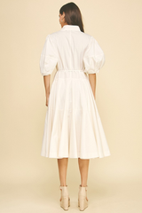 Angie dress in White