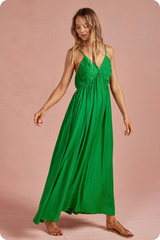 Lauren maxi dress in green