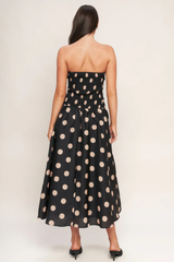 Avery polka dot dress